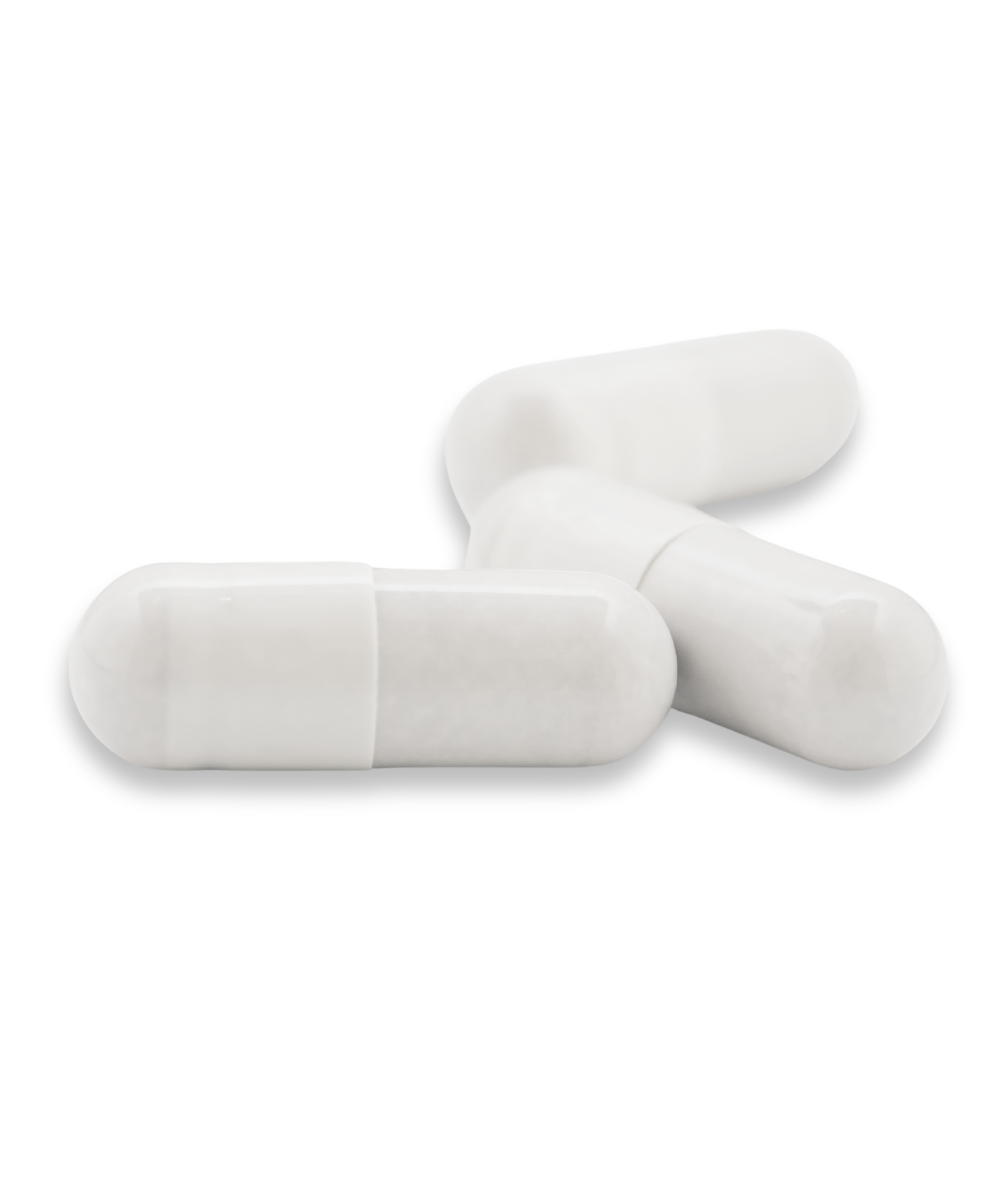 3 Capsules White