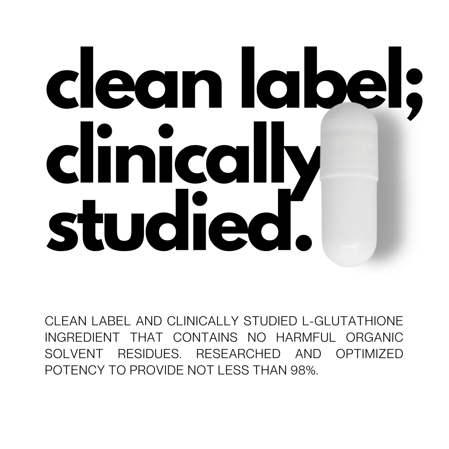 Clean Label L-Glutathione 98%