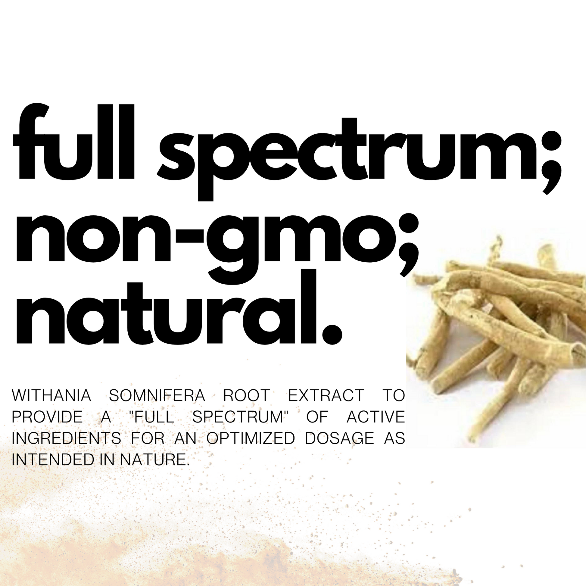 Non-gmo natural Ashwagandha